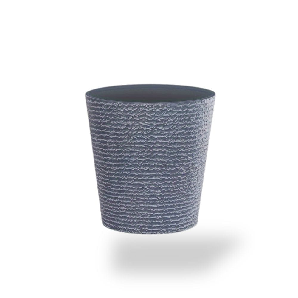 Ma boutique pot pour plante en plastique gris