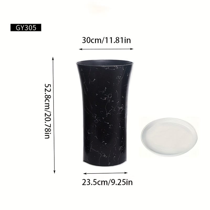 Ma boutique Noir / GY305 pot pour plante en plastique interieur