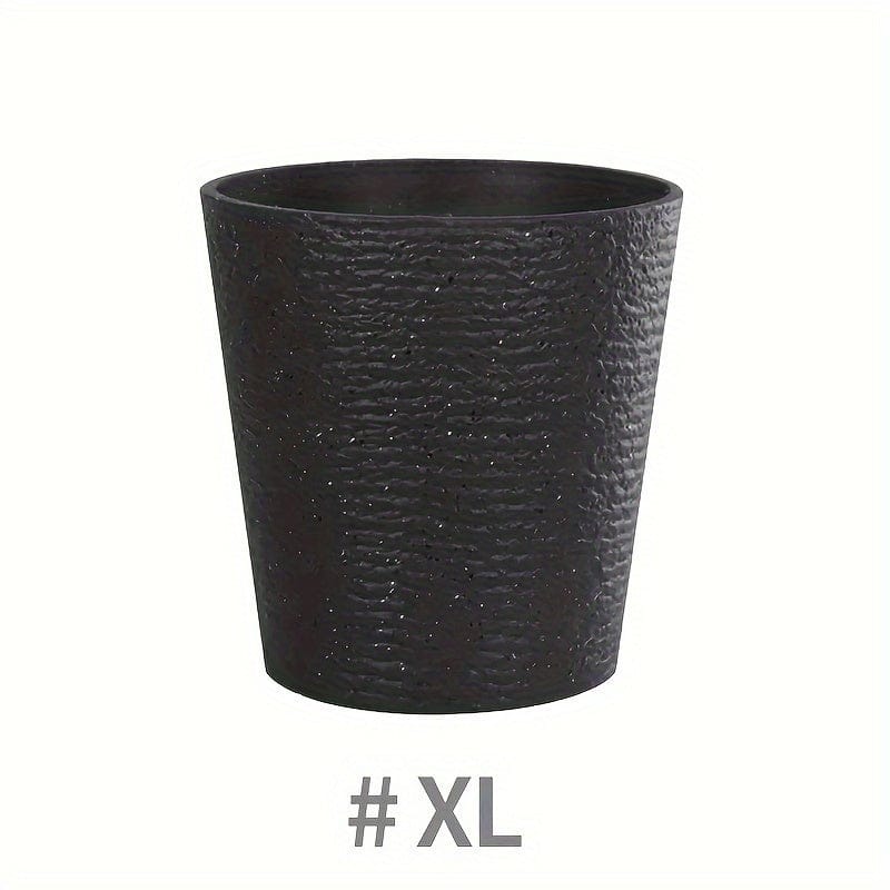 Ma boutique XL pot pour plante en plastique noir